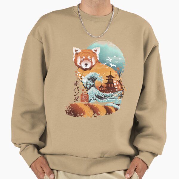 Ukiyo e Red Panda - Adult & Kids T-Shirts, Sweatshirts & Hoodies apparel design preview 1