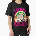 Lesbians eat what - Adult & Kids T-Shirts, Sweatshirts & Hoodies apparel design preview 1