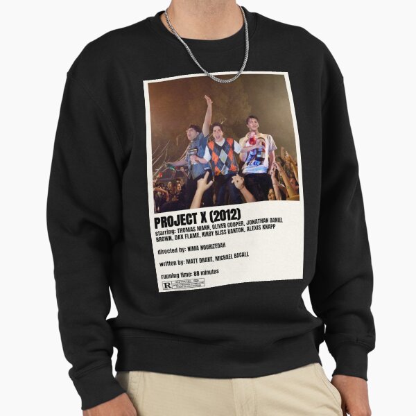 Project X Movie 1 - Adult & Kids T-Shirts, Sweatshirts & Hoodies apparel design preview 1