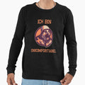 Ich bin Unkomfortabel German Shepherd Meme - Adult & Kids T-Shirts, Sweatshirts & Hoodies apparel design preview 1