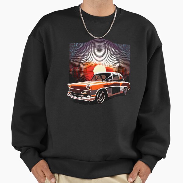 Retro car graphic - Adult & Kids T-Shirts, Sweatshirts & Hoodies apparel design preview 1