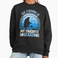 Ice Fishing Is My Favorite Season Funny Winter - Adult & Kids T-Shirts, Sweatshirts & Hoodies apparel design preview 1