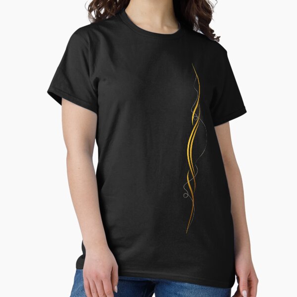 Abstract gold lines - Adult & Kids T-Shirts, Sweatshirts & Hoodies apparel design preview 1