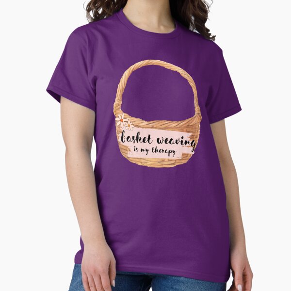 Basket Weaving Is My Therapy - Adult & Kids T-Shirts, Sweatshirts & Hoodies apparel design preview 1