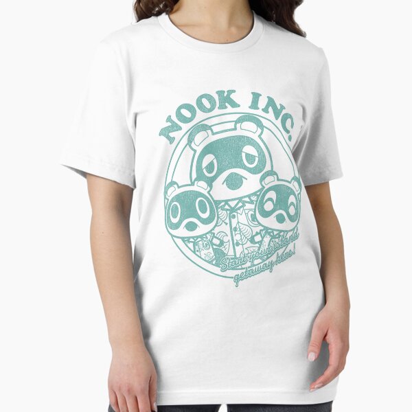 Animal Crossing: New Horizons Nook Inc. Getaway Faded - Adult & Kids T-Shirts, Sweatshirts & Hoodies apparel design preview 1