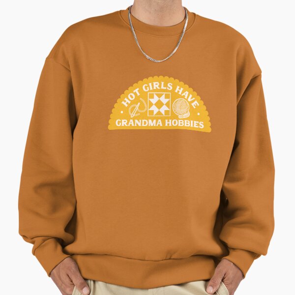 Grandma Hobbies Yellow - Adult & Kids T-Shirts, Sweatshirts & Hoodies apparel design preview 1