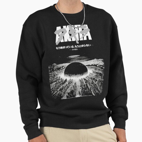 Akira cyberpunk city explosion - Adult & Kids T-Shirts, Sweatshirts & Hoodies apparel design preview 1