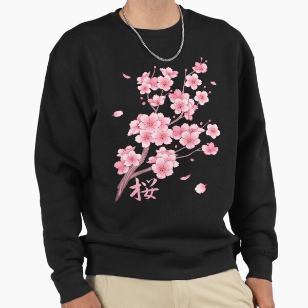 Falling Sakura Cherry Blossom - Adult & Kids T-Shirts, Sweatshirts & Hoodies apparel design preview 1