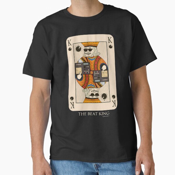Beatmaker King Card For Music Producer And Dj - Adult & Kids T-Shirts, Sweatshirts & Hoodies apparel design preview 1