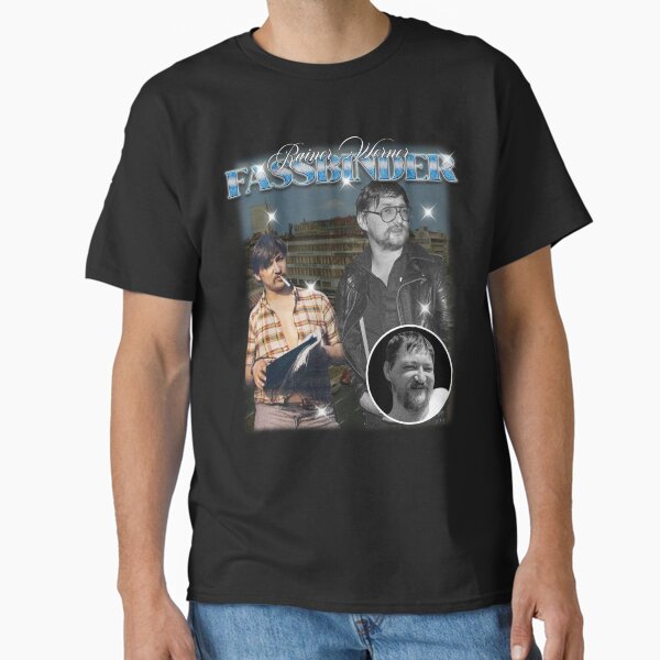Rainer Werner Fassbinder 90's Bootleg Style - Adult & Kids T-Shirts, Sweatshirts & Hoodies apparel design preview 1