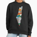 I Love Palestine My Homeland Palestinian Map with - Adult & Kids T-Shirts, Sweatshirts & Hoodies apparel design preview 1