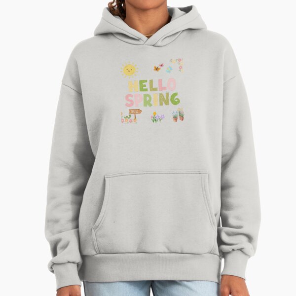 Hello Spring Cute - Adult & Kids T-Shirts, Sweatshirts & Hoodies apparel design preview 1