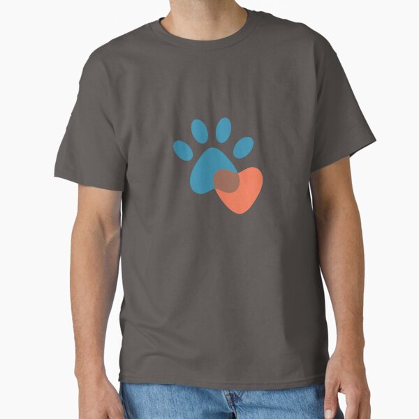 Humane Society Main Brand Paw Heart - Adult & Kids T-Shirts, Sweatshirts & Hoodies apparel design preview 1