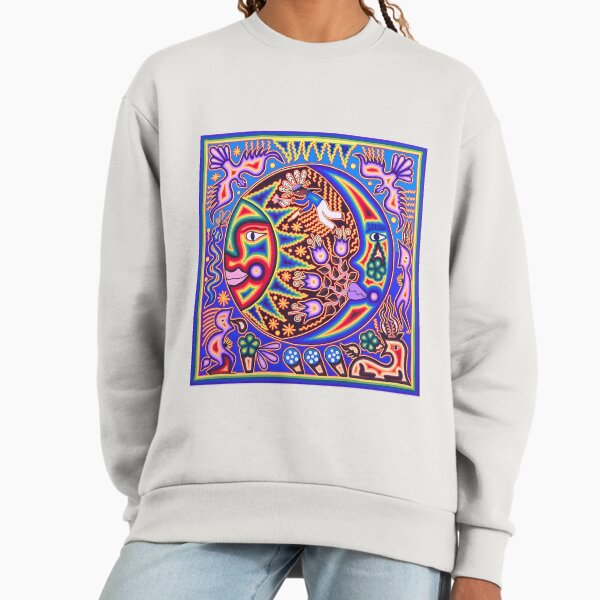 HUICHOL SUN MOON - Adult & Kids T-Shirts, Sweatshirts & Hoodies apparel design preview 1