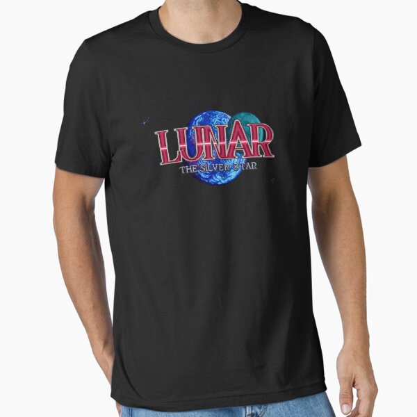 Lunar The Silver Star (Sega CD) Title Screen - Adult & Kids T-Shirts, Sweatshirts & Hoodies apparel design preview 1