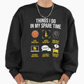 Basketball Things I do in my spare time - Adult & Kids T-Shirts, Sweatshirts & Hoodies apparel design preview 1