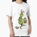 Happy Easter Day Grinch Bunny Spring Egg - Adult & Kids T-Shirts, Sweatshirts & Hoodies apparel design preview 1
