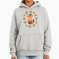 Little Red Fox with Autumn Berries - Adult & Kids T-Shirts, Sweatshirts & Hoodies apparel design preview 1