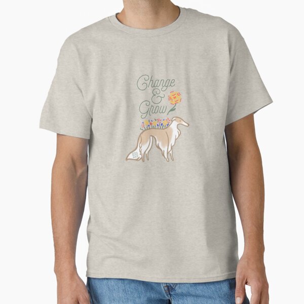 Change and Grow Silken Windhound - Adult & Kids T-Shirts, Sweatshirts & Hoodies apparel design preview 1