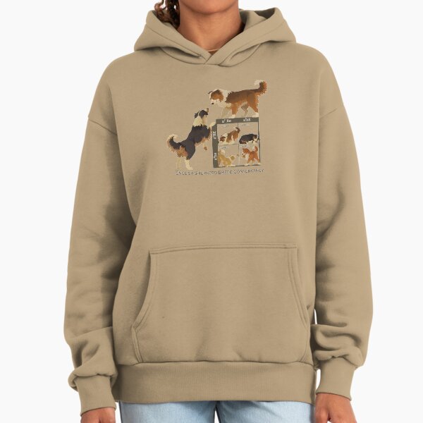 English Shepherd- Punnett Square - Adult & Kids T-Shirts, Sweatshirts & Hoodies apparel design preview 1