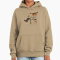 English Shepherd- Punnett Square - Adult & Kids T-Shirts, Sweatshirts & Hoodies apparel design preview 1