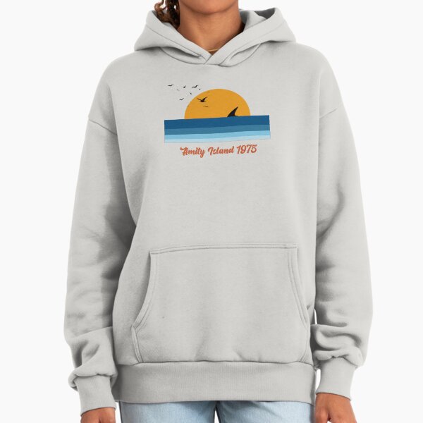 Amity Island Jaws 1975 - Adult & Kids T-Shirts, Sweatshirts & Hoodies apparel design preview 1
