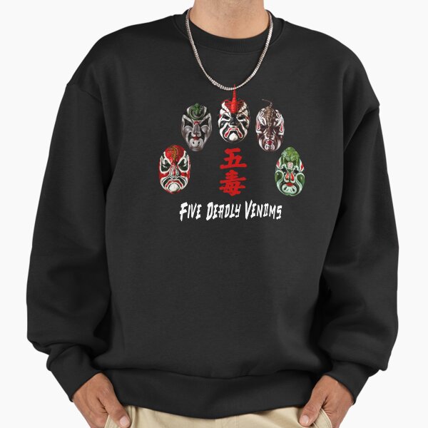 The Five Deadly Venoms - Adult & Kids T-Shirts, Sweatshirts & Hoodies apparel design preview 1