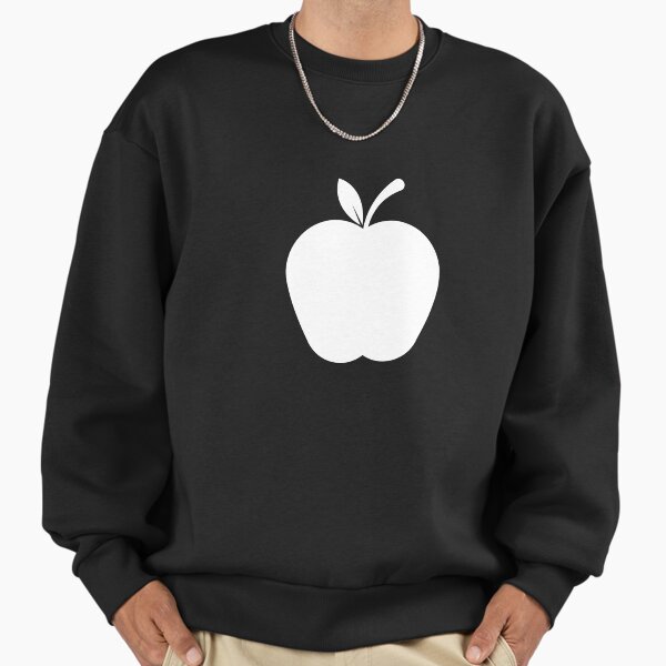 Just an Apple with a white Color Fruit lover - Adult & Kids T-Shirts, Sweatshirts & Hoodies apparel design preview 1