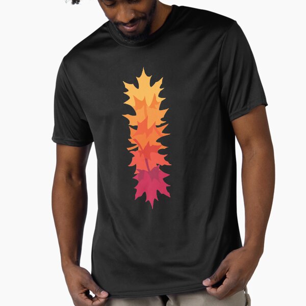 Falling Maple Warm (dark) Active - Adult & Kids T-Shirts, Sweatshirts & Hoodies apparel design preview 1