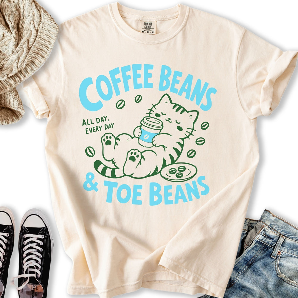 Coffee Beans Toe - Adult & Kids T-Shirts, Sweatshirts & Hoodies apparel design preview 1