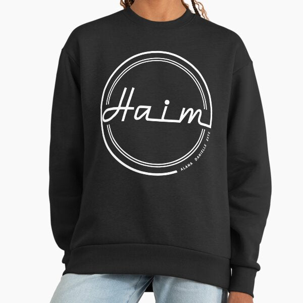 Haim Vinyl Logo in White - Adult & Kids T-Shirts, Sweatshirts & Hoodies apparel design preview 1