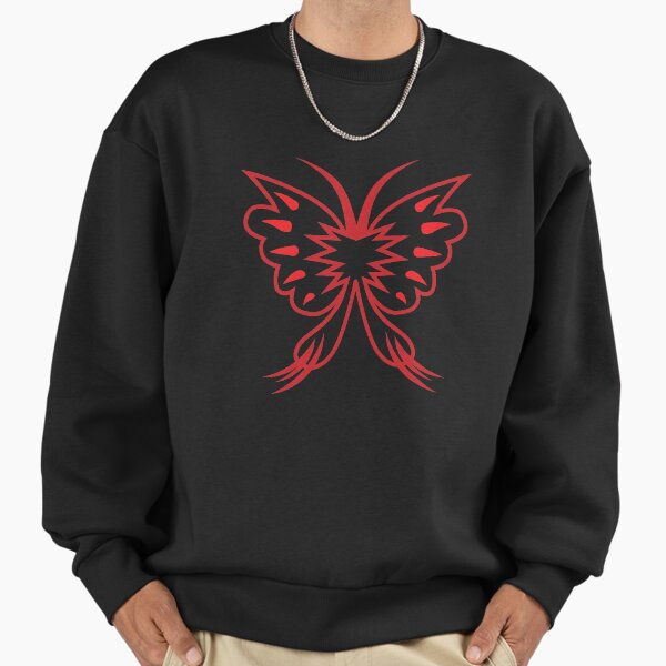 The Crimson Butterfly - Adult & Kids T-Shirts, Sweatshirts & Hoodies apparel design preview 1
