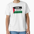 Stop Genocide of Palestinians Free Palestine with - Adult & Kids T-Shirts, Sweatshirts & Hoodies apparel design preview 1