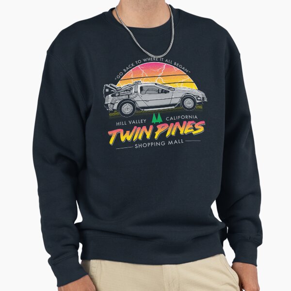 Back to the Mall Retro 80s Sci Fi Movie - Adult & Kids T-Shirts, Sweatshirts & Hoodies apparel design preview 1