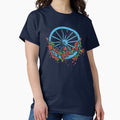 Wheel Roses Goes Round - Adult & Kids T-Shirts, Sweatshirts & Hoodies apparel design preview 1