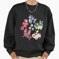 Chromatic dragons in teal - Adult & Kids T-Shirts, Sweatshirts & Hoodies apparel design preview 1