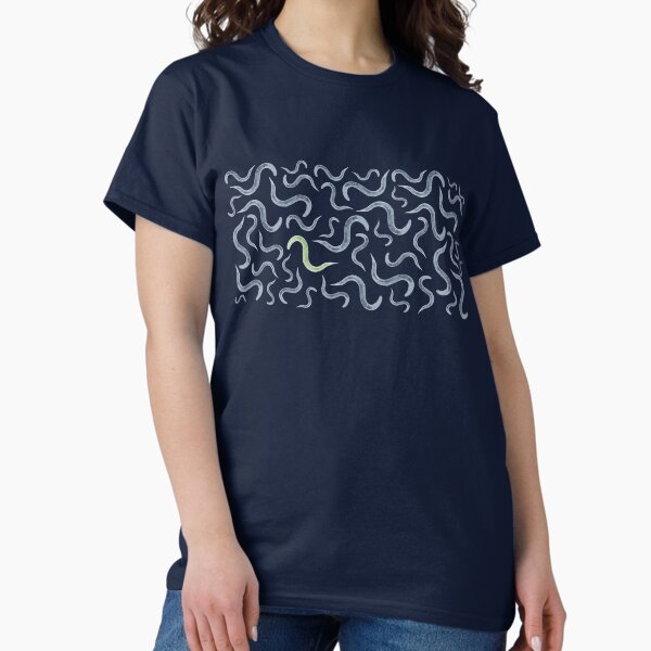 Caenorhabditis elegans Model Organism Biology Pattern - Adult & Kids T-Shirts, Sweatshirts & Hoodies apparel design preview 1