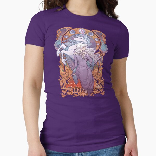 Lady Amalthea The Last Unicorn Fitted - Adult & Kids T-Shirts, Sweatshirts & Hoodies apparel design preview 1