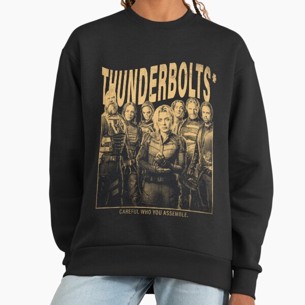 Vintage Thunderbolt superheros - Adult & Kids T-Shirts, Sweatshirts & Hoodies apparel design preview 1