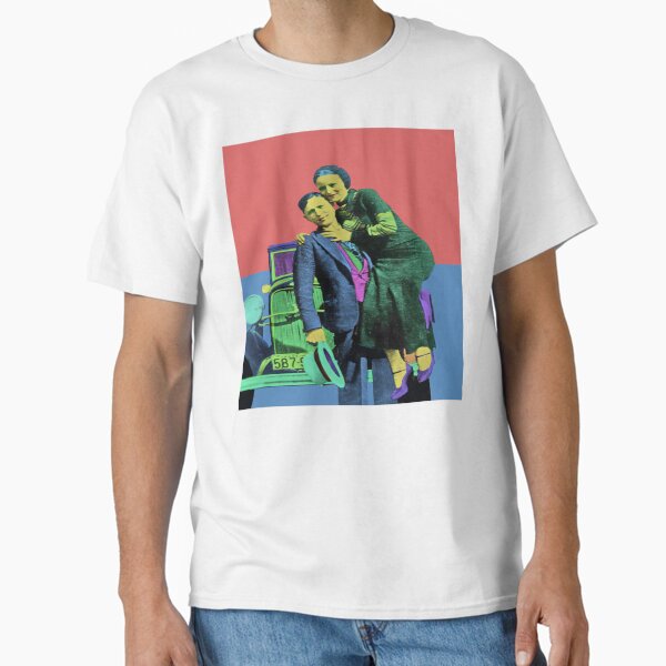Bonnie and Clyde Pop Art - Adult & Kids T-Shirts, Sweatshirts & Hoodies apparel design preview 1