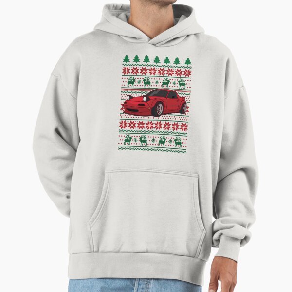 Miata Christmas Pattern - Adult & Kids T-Shirts, Sweatshirts & Hoodies apparel design preview 1