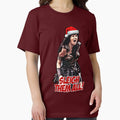 Xena Sleigh Them All Christmas - Adult & Kids T-Shirts, Sweatshirts & Hoodies apparel design preview 1