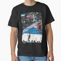 Steph Curry No Look The Ball Fall Into Basket - Adult & Kids T-Shirts, Sweatshirts & Hoodies apparel design preview 1