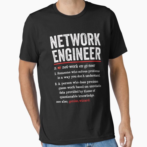 Network Engineer Funny Definition: Gift Internet - Adult & Kids T-Shirts, Sweatshirts & Hoodies apparel design preview 1