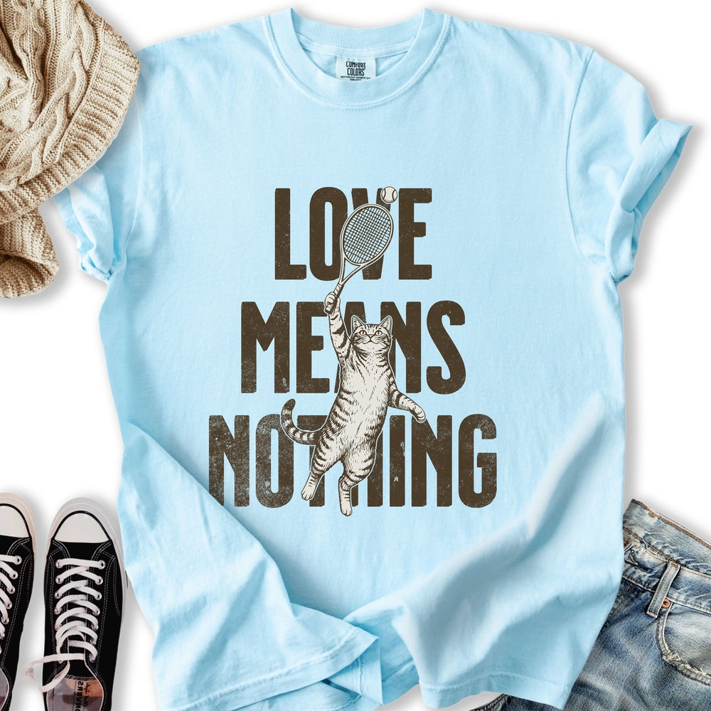 Love Means Nothing - Adult & Kids T-Shirts, Sweatshirts & Hoodies apparel design preview 2