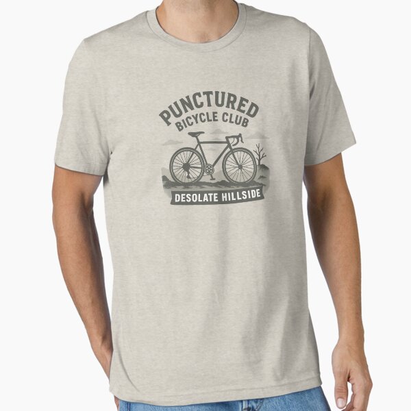 Punctured Bicycle Club Desolate Hillside Tribute - Adult & Kids T-Shirts, Sweatshirts & Hoodies apparel design preview 1