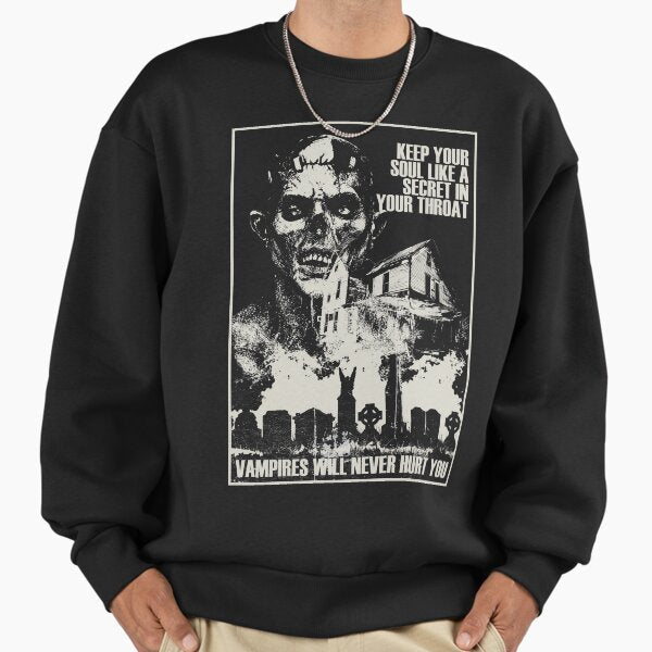 Vampires Will Never... - Adult & Kids T-Shirts, Sweatshirts & Hoodies apparel design preview 1