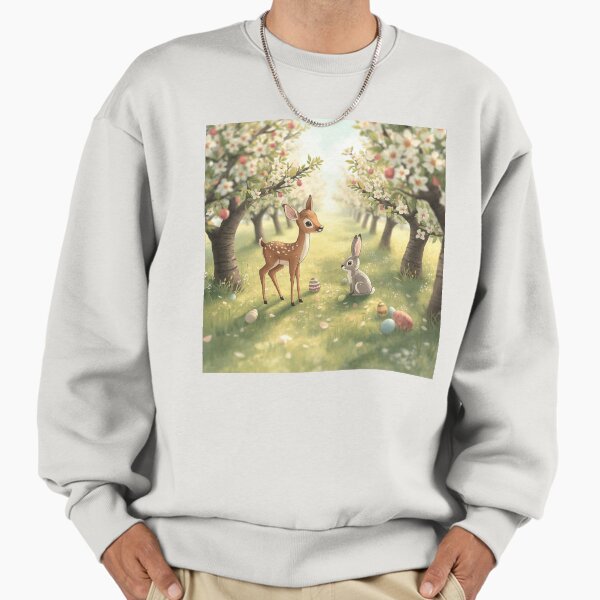 Spring Easter Petals on the Ground - Adult & Kids T-Shirts, Sweatshirts & Hoodies apparel design preview 1