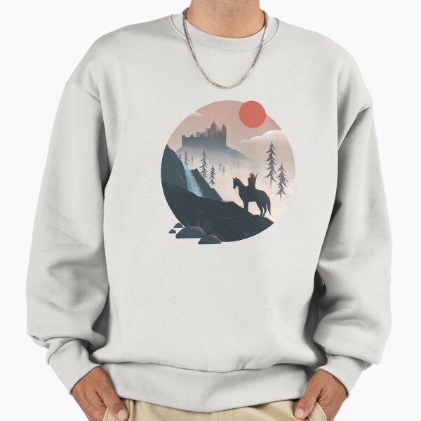 Geralt on the Ride - Adult & Kids T-Shirts, Sweatshirts & Hoodies apparel design preview 1