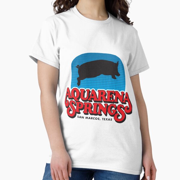 Aquarena Springs, Ralph the Swimming Pig - Adult & Kids T-Shirts, Sweatshirts & Hoodies apparel design preview 1